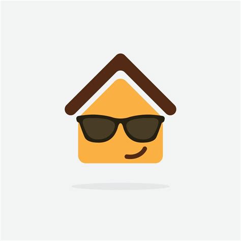 House Vector Icon. House Emoji. Funny House Icon. 5726167 Vector Art at Vecteezy