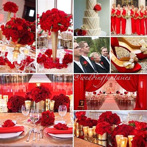 Wedding Theme Red