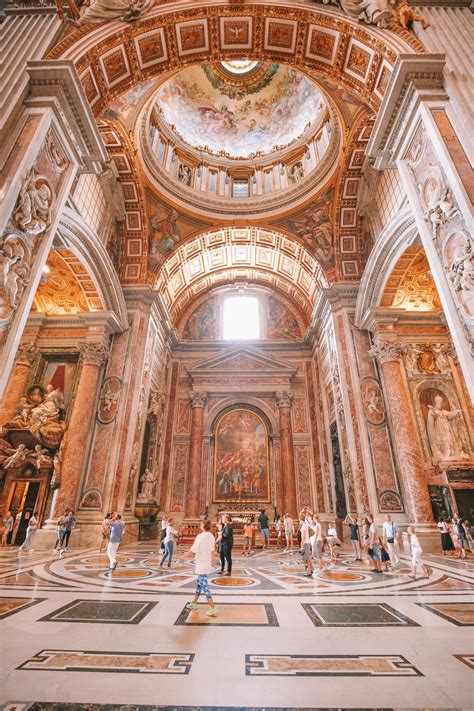 The Magnificent St Peter's Basilica In The Vatican City, Rome | Vatican city rome, Rome travel ...