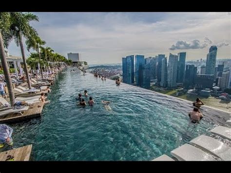 The World’s Most Incredible Infinity Pool - Marina Bay Sands, Singapore ...