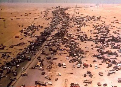 The Highway of Death – The Gulf War ends 30 Years Ago Today - Doctor ...