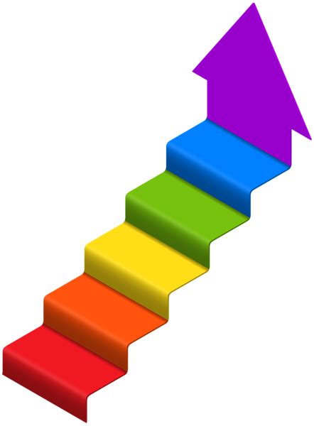 Arrow Stairs PNG Clip Art Image | Powerpoint background design, Powerpoint presentation design ...