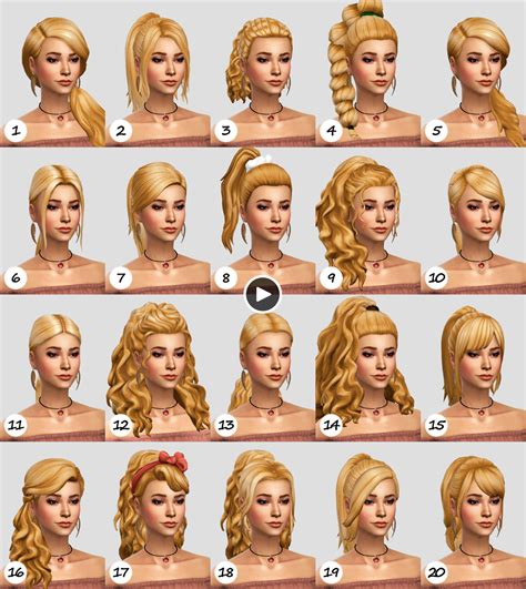 The Ultimate List Of Sims 4 Hair Cc Maxis Match – NBKomputer