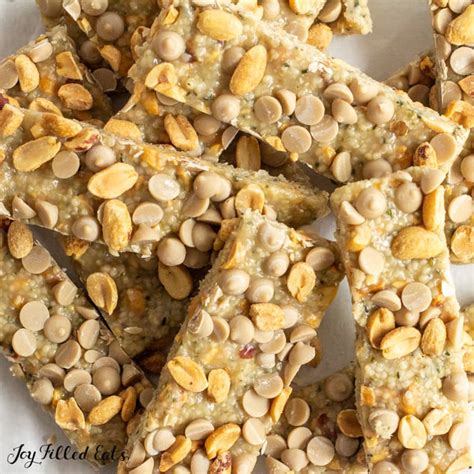 Keto Protein Bars - Sweet and Salty Peanut Bars | Joy Filled Eats