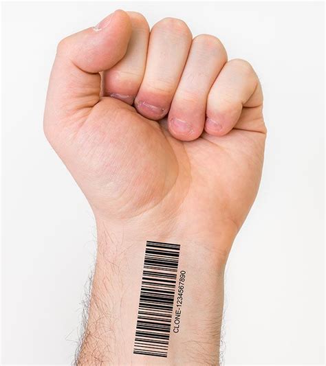 Top 20 Barcode Tattoo Designs