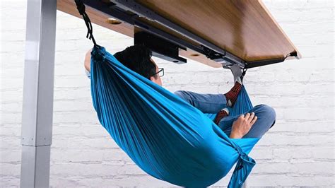 Keep This Under Desk Hammock a Secret from Your Boss