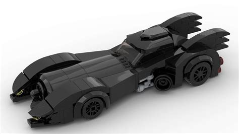 LEGO MOC Batmobile from 1989 film in minifig scale by MaxCostruttore | Rebrickable - Build with LEGO