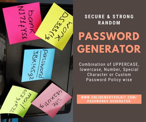 Strong Random Password Generator | Create Secure & Strong Single or ...