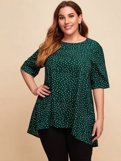 Plus Size & Curve Blouses, Womens Plus Size Blouses | SHEIN UK