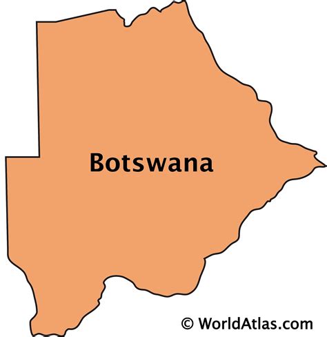 Botswana Maps & Facts - World Atlas