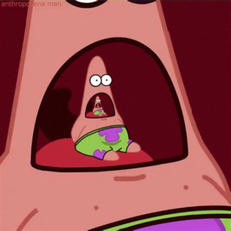 Patrick Open Mouth GIFs | Tenor