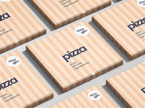 Free PSD Pizza Box Mockups | Mockuptree