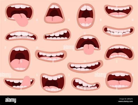 Funny Cartoon Mouths