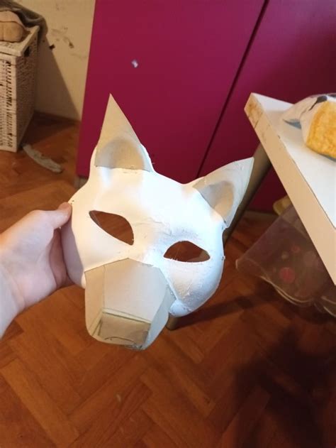 DIY Therian Mask: Wolf, Cat, and Paper Mask Tutorial