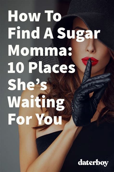 How To Find A Sugar Momma: 10 Places She’s Waiting For You | Sugar momma, Women looking for men ...