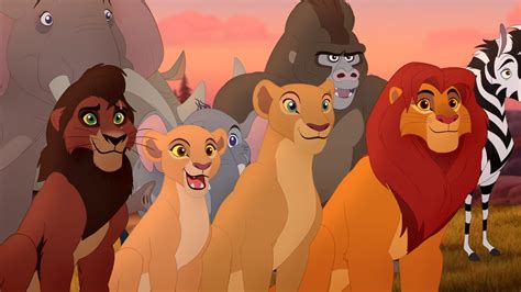 The Lion King 2 Kovu And Kiara Cubs