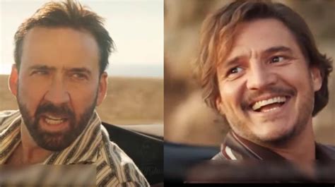 Nicolas Cage Looking At Pedro Pascal / Make Your Own Kind of Music | Know Your Meme