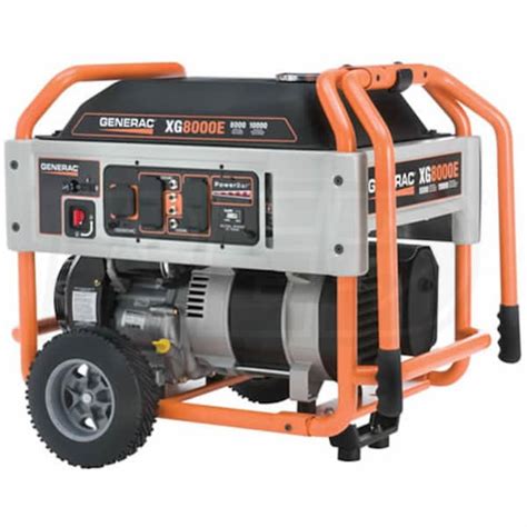 Generac 5747-SD XG8000E - 8000 Watt Electric Start Portable Generator Scratch & Dent