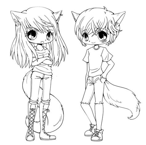 Anime Emo Wolf Girl Coloring Pages - Coloring Pages For All Ages ...