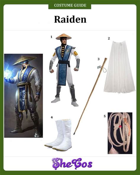 Get The Realistic Mortal Kombat Raiden Costume Guide | SheCos Blog