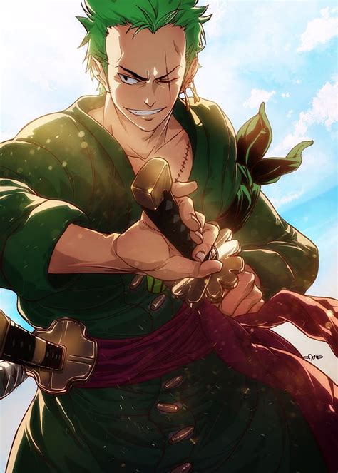 Roronoa Zoro fanart, zoro aesthetic ps4 HD phone wallpaper | Pxfuel