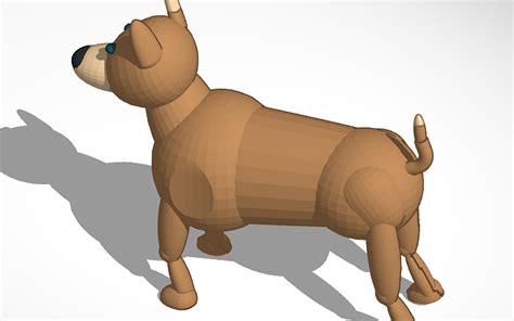 3D design Dog - Tinkercad