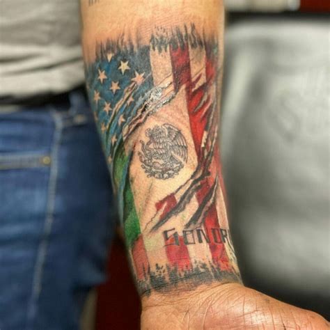 101 Mexican American Flag Tattoo Ideas That Will Blow Your Mind!