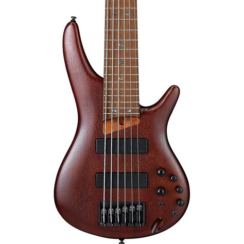 Ibanez SR506E 6-String Electric Bass Brown Mahogany | Musician's Friend