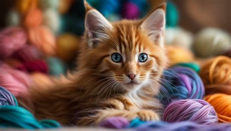 Orange Maine Coon Kitten