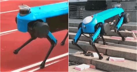 China Unveils Robot Dog that Looks Very Similar to a Boston Dynamics' Design