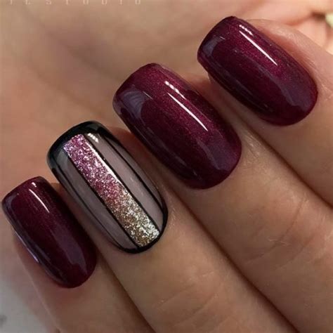 35 Newest Burgundy Nails Designs You Should Definitely Try in 2019 ...