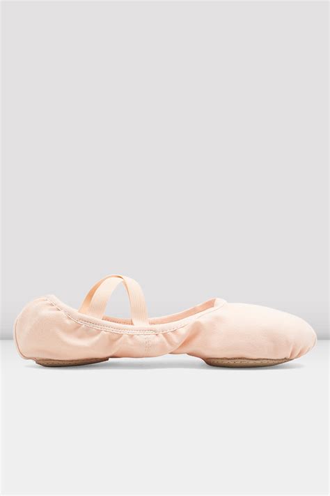 Ladies Performa Stretch Canvas Ballet Shoes, Theatrical Pink | BLOCH UK