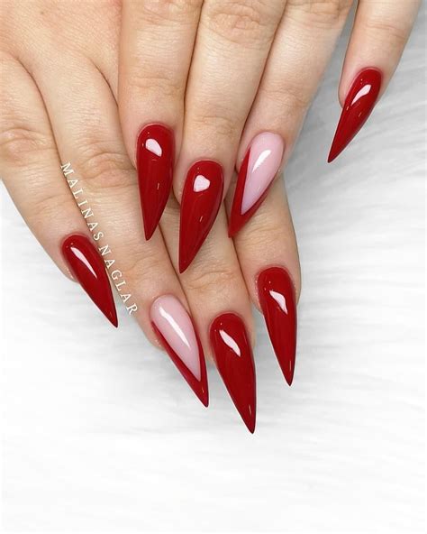 65 Stylish Stiletto Nail Art Designs | Nails, Stiletto nail art, Modern nails