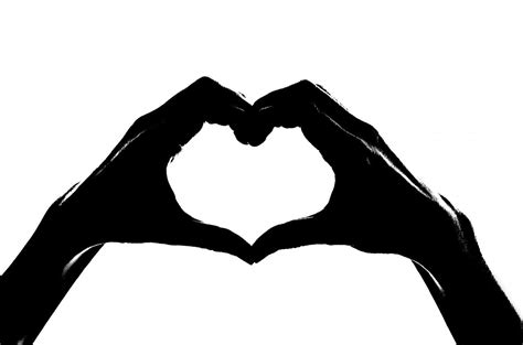 Free Heart Hands Silhouette, Download Free Heart Hands Silhouette png images, Free ClipArts on ...