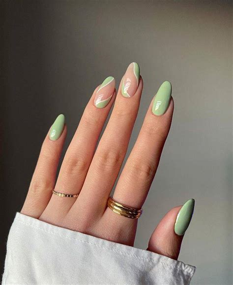 Top 57+ imágenes sobre: uñas verde pastel y blanco – el último - gameauland