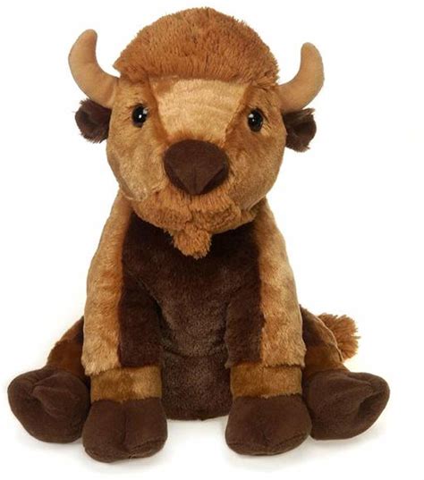 Wholesale Buffalo Plush Toys - Brown, 15" - DollarDays