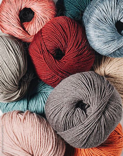 "Yarns Texture" by Stocksy Contributor "Lumina" in 2024 | Yarn ball, Yarn images, Yarn