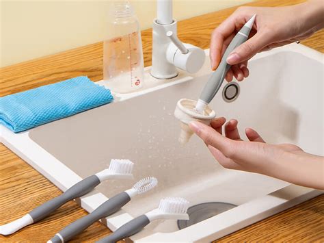 Amazon.com: Grout Brush, Cleaning Brushes, Small Cleaning Brush Set ...