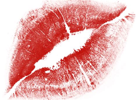 Red Kiss Lips transparent PNG - StickPNG