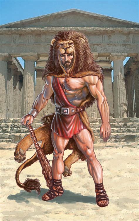 Mighty Heracles, Son of Zeus by RubusTheBarbarian on DeviantArt