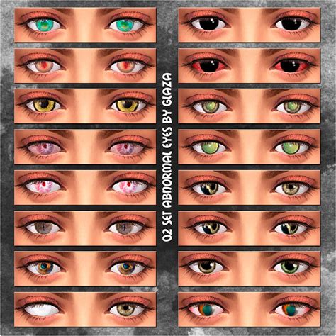 Sims 4 multi colored eyes - lenasnap