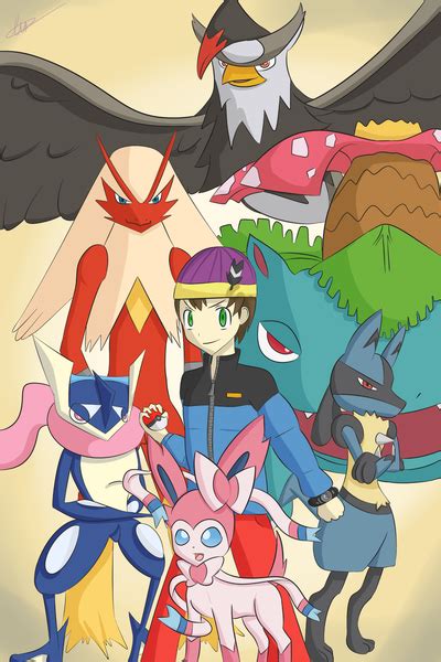 Pokemon Champions! by xLinksx on DeviantArt