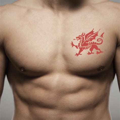 Welsh Dragon Tattoo - Printable Calendars AT A GLANCE