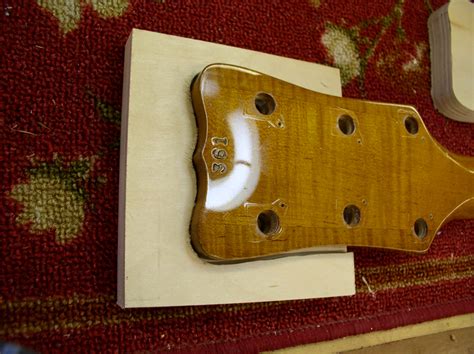 Guitar Neck Repair On An Archtop Guitar