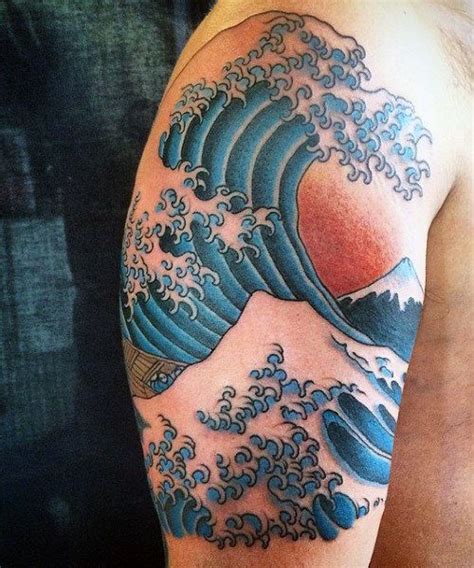 The Great Wave Tattoo