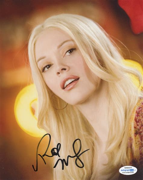 Rose McGowan Scream Sexy Signed Autograph 8x10 Photo ACOA | Outlaw Hobbies Authentic Autographs