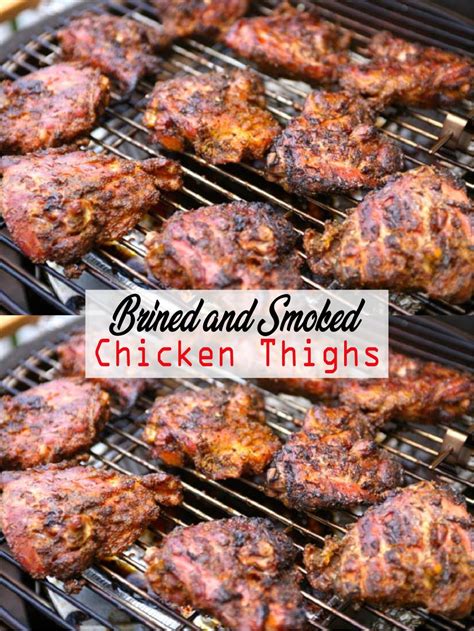 15 Ideas for Smoked Chicken Thighs Brine – Easy Recipes To Make at Home