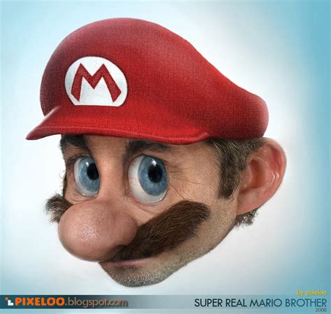 Real Super Mario by pixeloo on DeviantArt