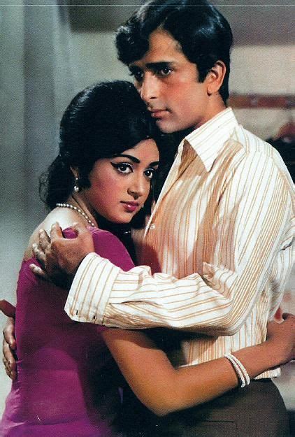 retrobollywood: “Shashi Kapoor & Hema Malini Abhinetri (1970) Bollywood Cinema, Vintage ...