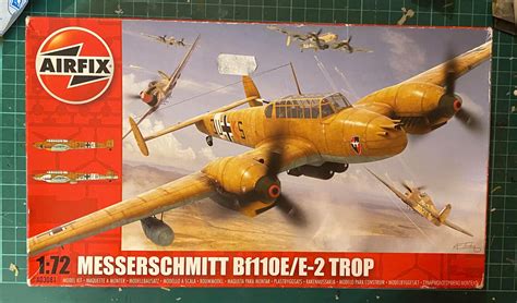 1/72 Airfix Messerschmitt Bf 110 E Trop +++ FINISHED +++ - Work in Progress - Aircraft ...